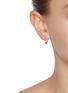 Figure View - Click To Enlarge - MÉTIER BY TOMFOOLERY - Dala Canelle 9k Yellow Gold Round Clicker Earring