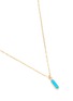 Detail View - Click To Enlarge - MÉTIER BY TOMFOOLERY - Astra Hexa Turquoise 14K Gold Necklace