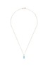 Main View - Click To Enlarge - MÉTIER BY TOMFOOLERY - Astra Hexa Turquoise 14K Gold Necklace