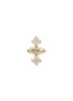 Main View - Click To Enlarge - MÉTIER BY TOMFOOLERY - Didi 9K Yellow Gold Baguette Diamond Stud Earring