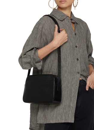 Figure View - Click To Enlarge - NOTHING WRITTEN - Embossed Leather Bag