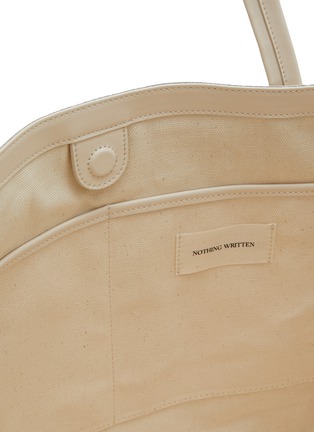 Detail View - Click To Enlarge - NOTHING WRITTEN - Large Leather Tote Bag