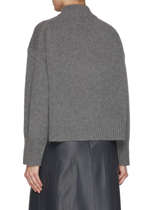 Back View - Click To Enlarge - ARCH4 - Turtleneck Cashmere Knit Sweater