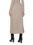 Back View - Click To Enlarge - ARCH4 - Nillie Pleated Cashmere Midi Skirt