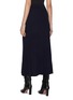 Back View - Click To Enlarge - ARCH4 - Ribbed Cashmere Midi Skirt