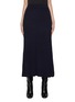 Main View - Click To Enlarge - ARCH4 - Ribbed Cashmere Midi Skirt