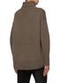 Back View - Click To Enlarge - ARCH4 - World's End High Neck Cashmere Knit Sweater