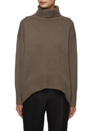 Main View - Click To Enlarge - ARCH4 - World's End High Neck Cashmere Knit Sweater