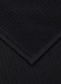 Detail View - Click To Enlarge - THE ROW - Striped Cashmere Towel — Black