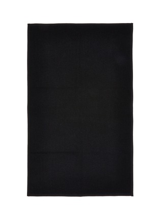 Main View - Click To Enlarge - THE ROW - Striped Cashmere Towel — Black