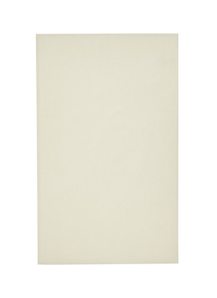 Main View - Click To Enlarge - THE ROW - Striped Cashmere Towel — Ecru