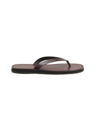 Main View - Click To Enlarge - THE ROW - City Leather Flip Flops