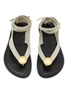 Figure View - Click To Enlarge - THE ROW - Charm Beach Leather Sandals