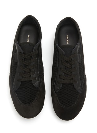 Detail View - Click To Enlarge - THE ROW - Bonnie Canvas Suede Sneakers