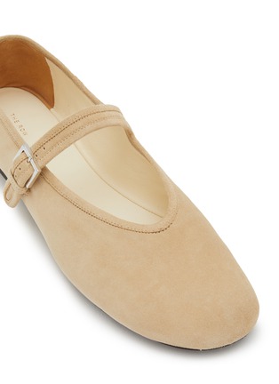 Detail View - Click To Enlarge - THE ROW - Boheme Suede Mary Jane Flats