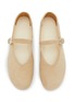 Figure View - Click To Enlarge - THE ROW - Boheme Suede Mary Jane Flats