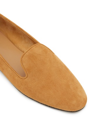 Detail View - Click To Enlarge - THE ROW - Tippi Suede Loafers