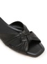 Detail View - Click To Enlarge - THE ROW - Soft Knot 60 Leather Heeled Sandalsa