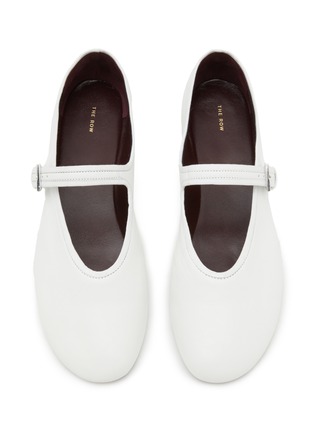 Figure View - Click To Enlarge - THE ROW - Boheme MJ Leather Mary Jane Flats