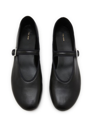 Figure View - Click To Enlarge - THE ROW - Boheme MJ Leather Mary Jane Flats