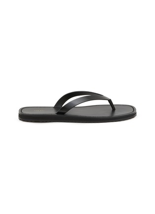 Main View - Click To Enlarge - THE ROW - City Leather Flip Flops