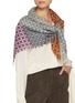 Figure View - Click To Enlarge - ÉPICE - Wool Silk Cashmere Scarf