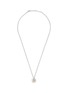 Main View - Click To Enlarge - SSIL - Rhodium Plated 925 Silver Clover Necklace