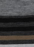 Detail View - Click To Enlarge - FALKE - Tinted Stripe Cotton Blend Crew Socks