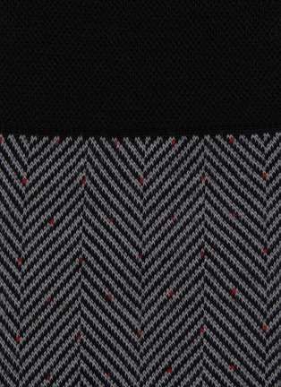 Detail View - Click To Enlarge - FALKE - Sensitive Herringbone Socks