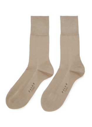 Main View - Click To Enlarge - FALKE - Tiago Cotton Blend Crew Socks