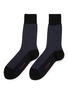 Main View - Click To Enlarge - FALKE - Uptwon Tie Cotton Blend Crew Socks