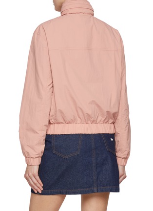 Back View - Click To Enlarge - MAISON KITSUNÉ - Bold Fox Head Patch Nylon Windbreaker