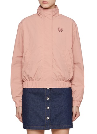 Main View - Click To Enlarge - MAISON KITSUNÉ - Bold Fox Head Patch Nylon Windbreaker