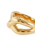 Detail View - Click To Enlarge - SSIL - Gold Plated Brass Twist Bold Ring