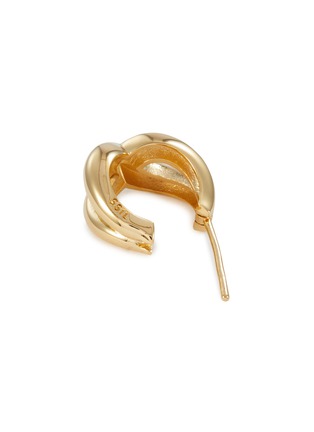 Detail View - Click To Enlarge - SSIL - Gold Plated Brass Twist Bold Earrings