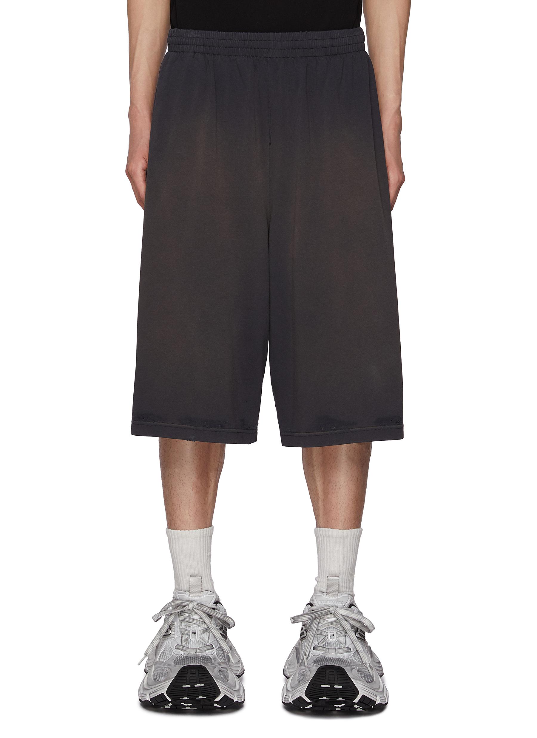 Balenciaga Logo Cotton outlets Sweat Shorts