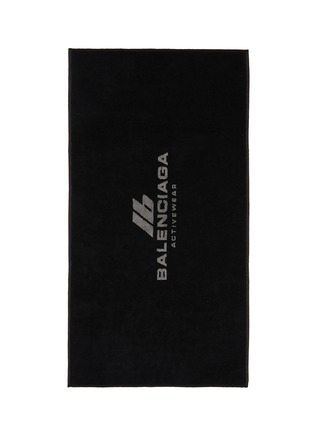 Main View - Click To Enlarge - BALENCIAGA - Activewear Gym Cotton Terry Towel