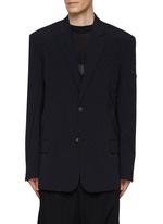 BALENCIAGA スーツ ベスト付き 黒 格安即決 BALENCIAGA スーツ 黒 ベスト付き スーツ - スーツ