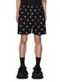 Main View - Click To Enlarge - BALENCIAGA - Monogram Cotton Pyjama Shorts