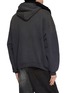 Back View - Click To Enlarge - BALENCIAGA - Scarf Incognito Zip Up Hoodie