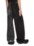 Back View - Click To Enlarge - BALENCIAGA - Half Flare Half Wide Leg Jeans