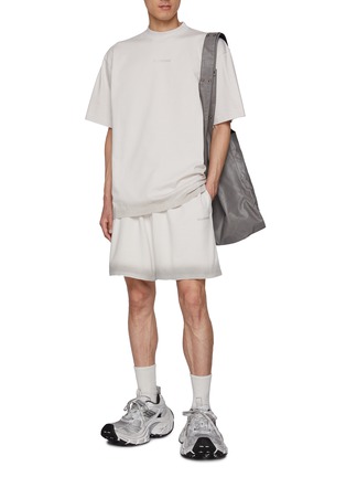 Figure View - Click To Enlarge - BALENCIAGA - Cotton Sweatshorts