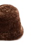 Detail View - Click To Enlarge - LOEWE - Shearling Bucket Hat