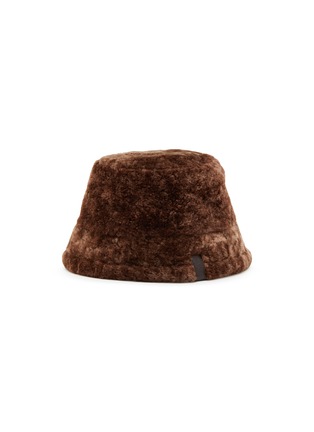 Main View - Click To Enlarge - LOEWE - Shearling Bucket Hat