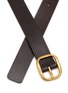 Detail View - Click To Enlarge - LOEWE - Rounded Buckle Leather Belt