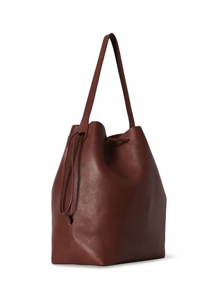 Detail View - Click To Enlarge - THE ROW - Belvedere Leather Bucket Bag