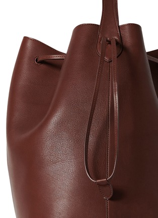 Detail View - Click To Enlarge - THE ROW - Belvedere Leather Bucket Bag