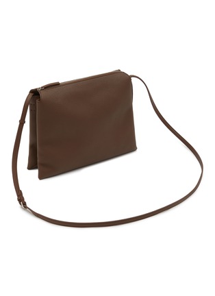 Figure View - Click To Enlarge - THE ROW - Mini Nu Twin Leather Crossbody Bag