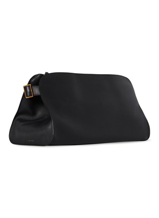 Figure View - Click To Enlarge - THE ROW - Margaux Leather Clutch Bag