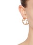 Figure View - Click To Enlarge - CHLOÉ - Iconic Hoop Laiton Earrings